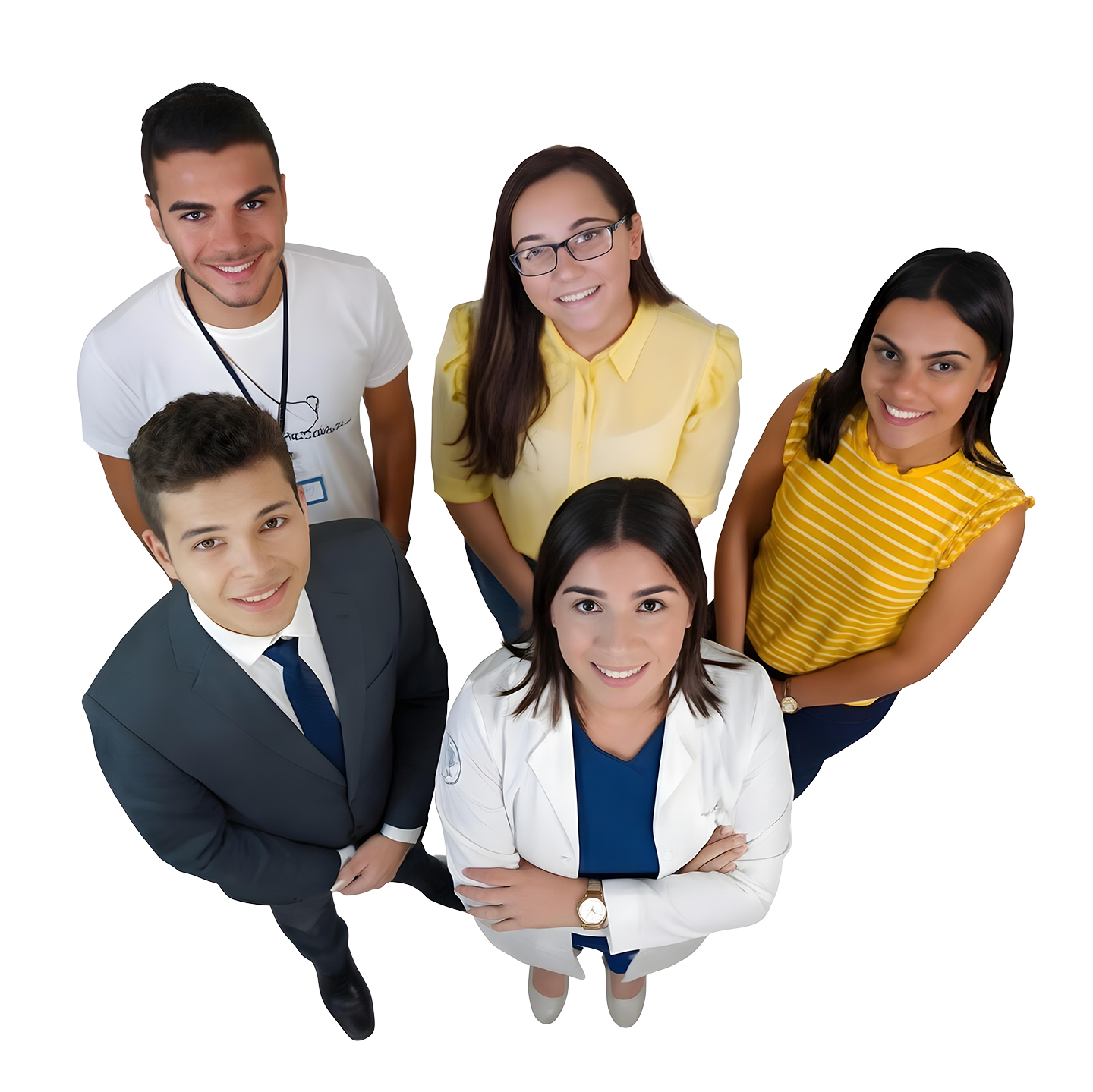 Profesionales de diferentes áreas